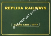 Replica Railways Catalogue No. 1 1987/88 by Replica Railways